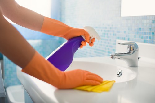 Local carpet cleaners in Lewisham refreshing a busy room with expert care